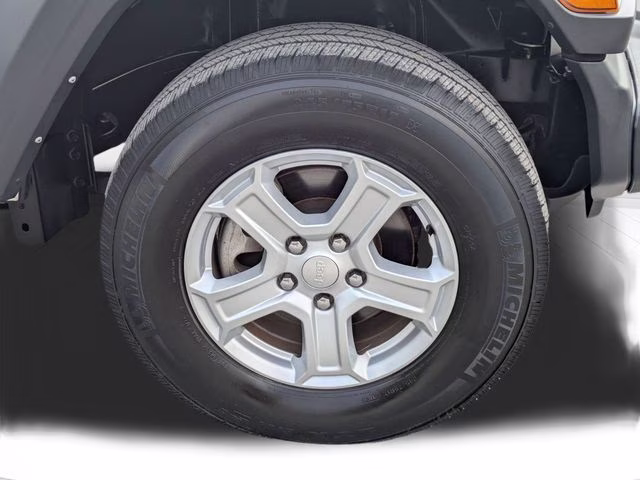 2022 Bright White Clearcoat Jeep Wrangler Unlimited Sport S 4X4 SUV