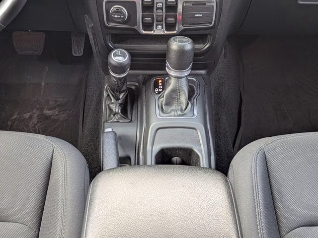 2022 Bright White Clearcoat Jeep Wrangler Unlimited Sport S 4X4 SUV