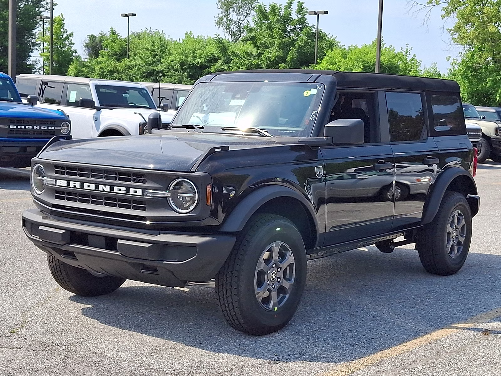 2026 Shadow Black - G1 Ford Bronco Big Bend 4X4