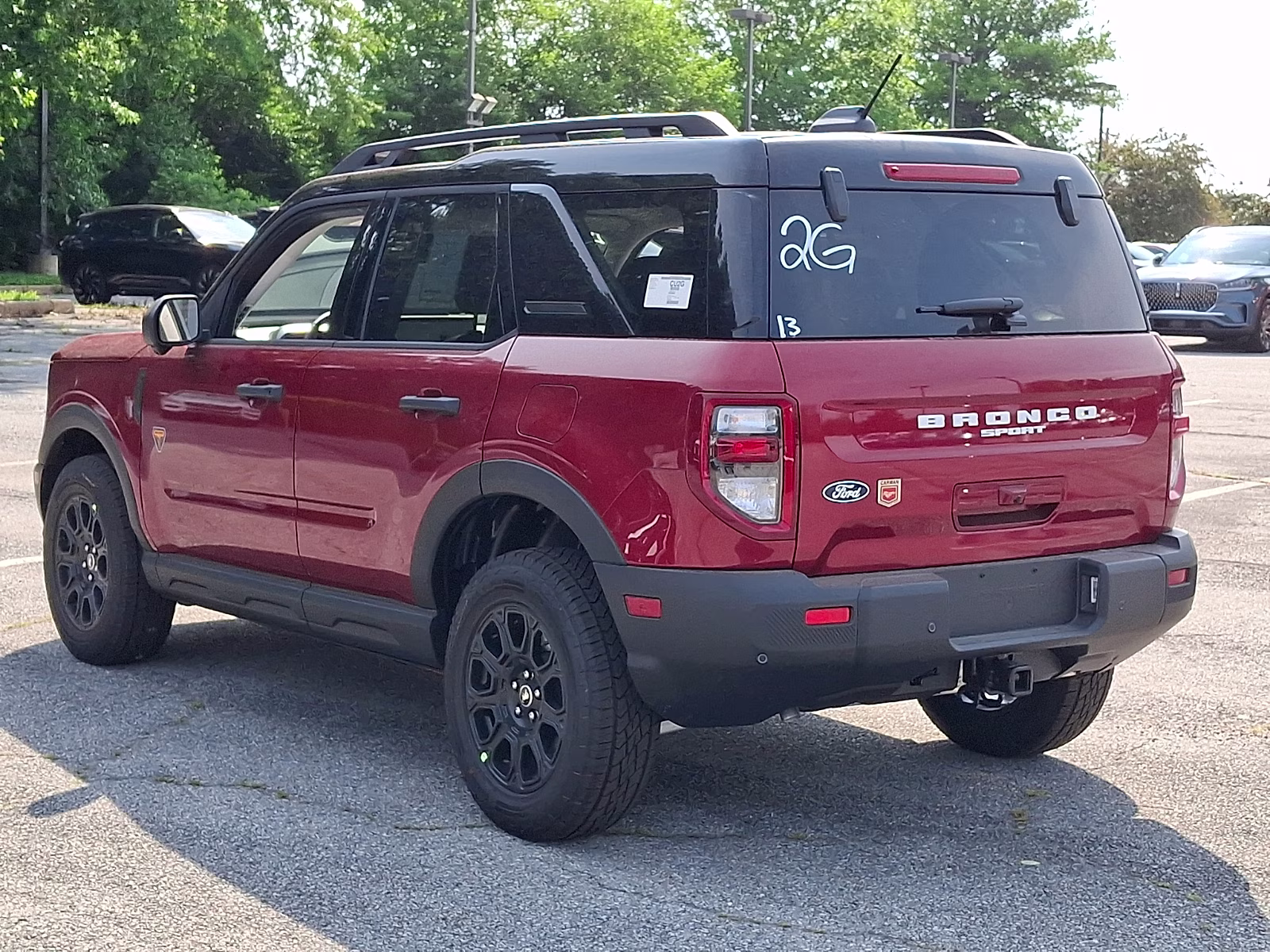 2026 Ruby Red Metallic Tinted Clearcoat - RR Ford Bronco Sport Badlands 4X4