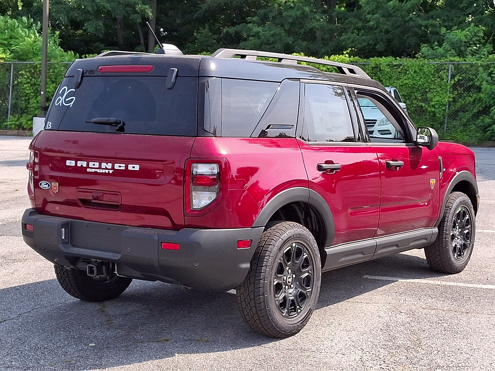 2026 Ruby Red Metallic Tinted Clearcoat - RR Ford Bronco Sport Badlands 4X4