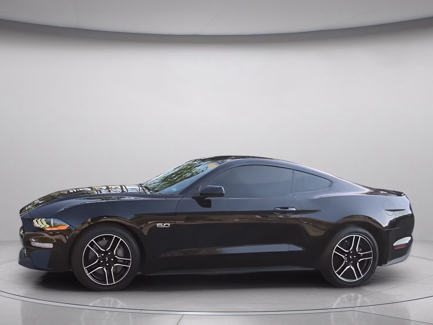 2022 Shadow Black Ford Mustang GT Premium RWD Coupe