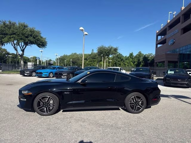 2022 Shadow Black Ford Mustang GT Premium RWD Coupe