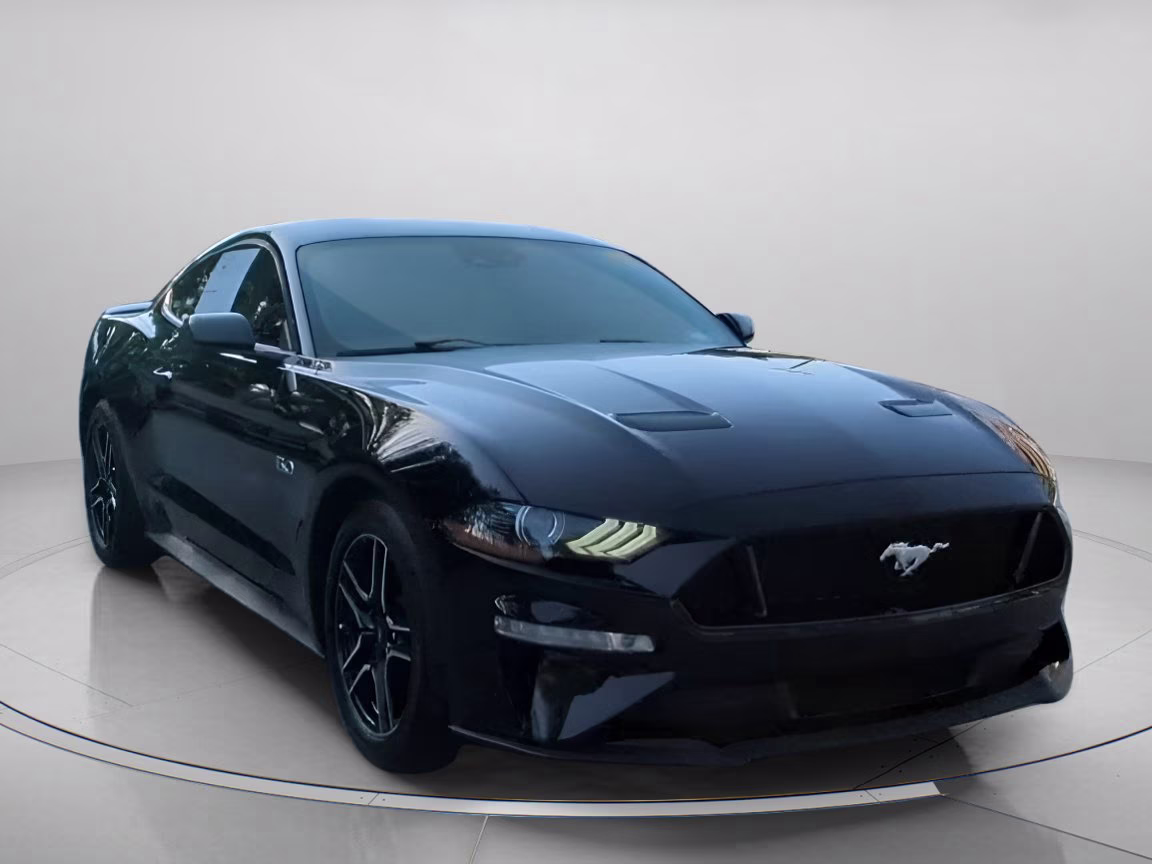 2022 Shadow Black Ford Mustang GT Premium RWD Coupe
