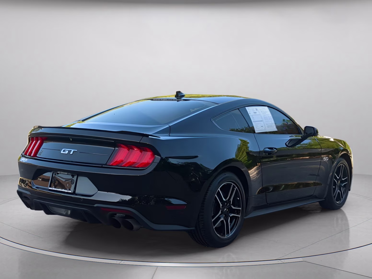 2022 Shadow Black Ford Mustang GT Premium RWD Coupe