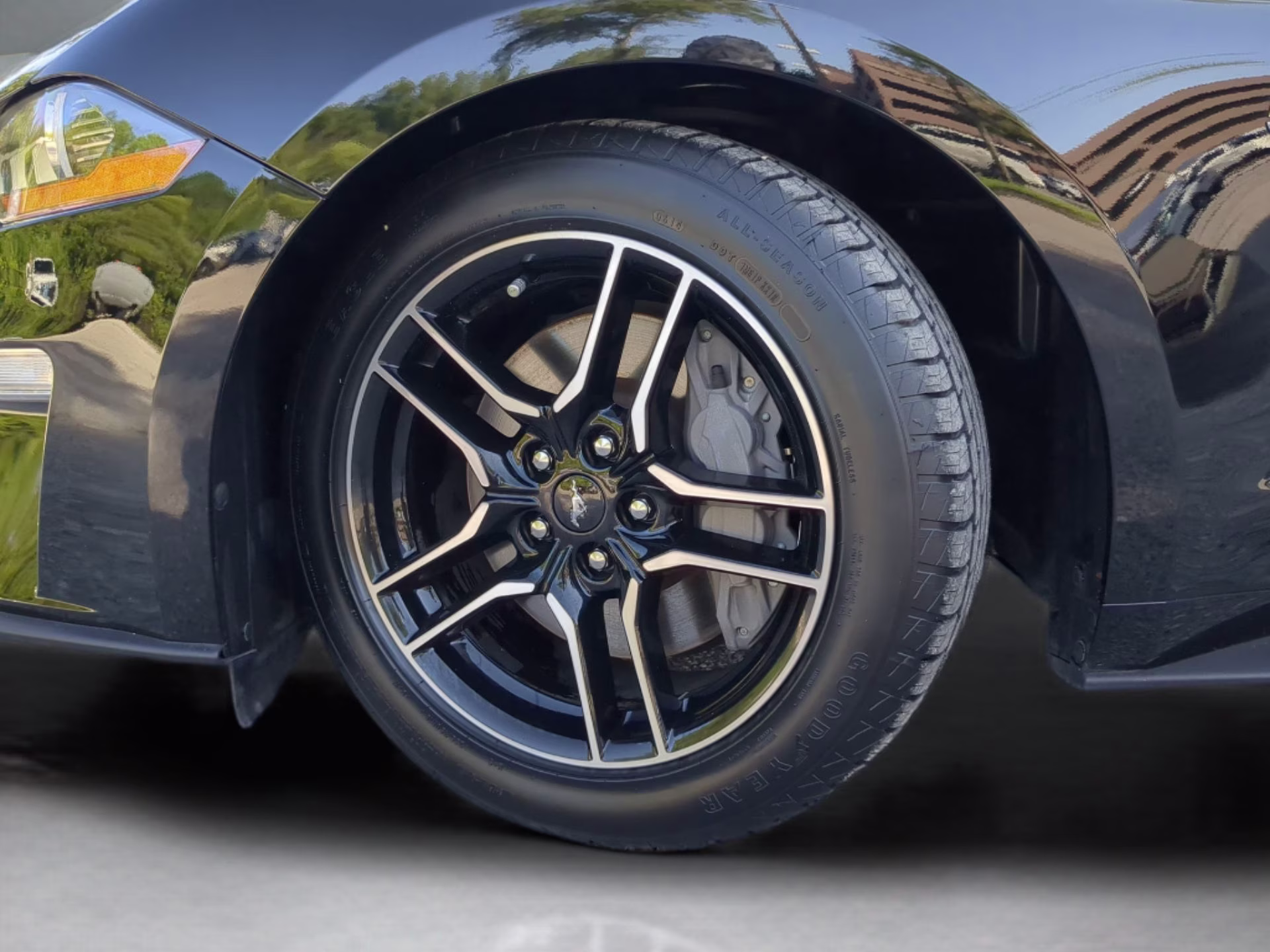 2022 Shadow Black Ford Mustang GT Premium RWD Coupe