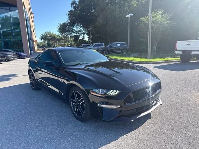 2022 Shadow Black Ford Mustang GT Premium RWD Coupe