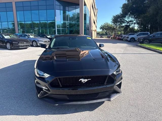 2022 Shadow Black Ford Mustang GT Premium RWD Coupe