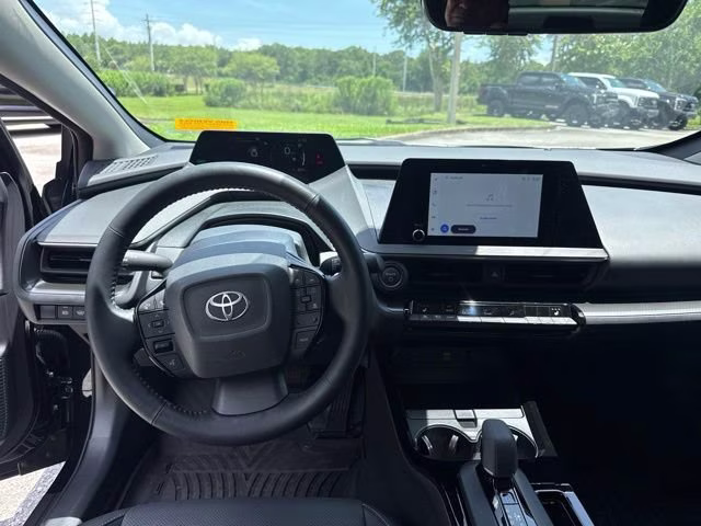 2026 Midnight Black Metallic Toyota Prius Nightshade FWD Hatchback