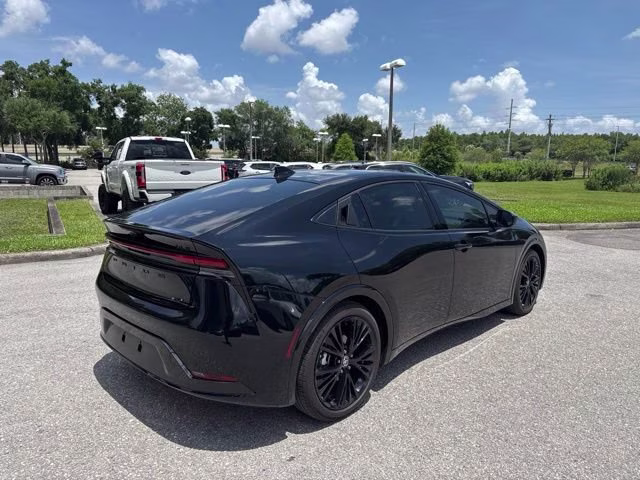 2026 Midnight Black Metallic Toyota Prius Nightshade FWD Hatchback