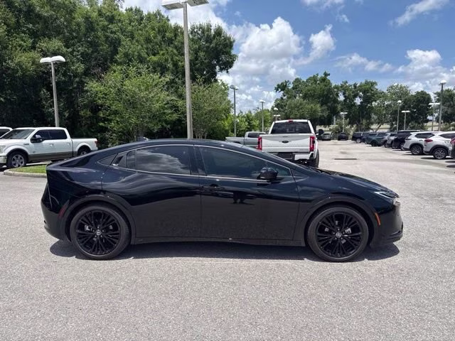 2026 Midnight Black Metallic Toyota Prius Nightshade FWD Hatchback