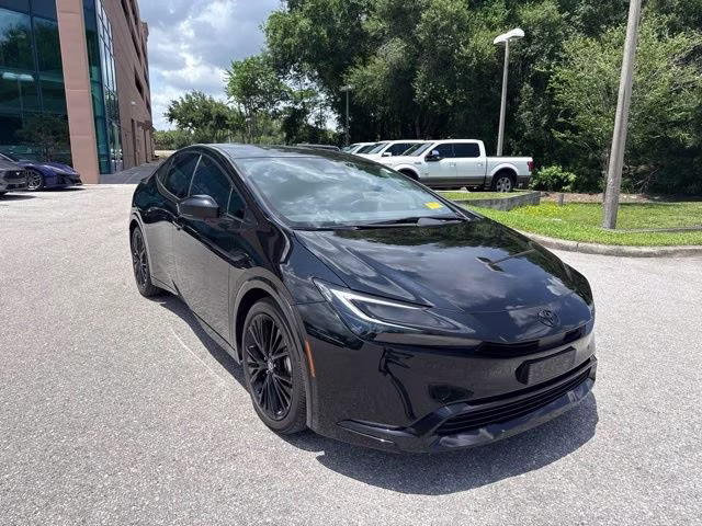 2026 Midnight Black Metallic Toyota Prius Nightshade FWD Hatchback
