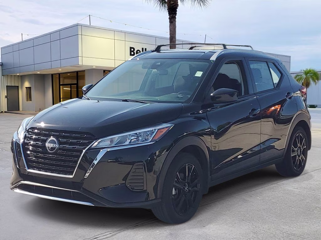 2024 Super Black Nissan Kicks SV FWD SUV