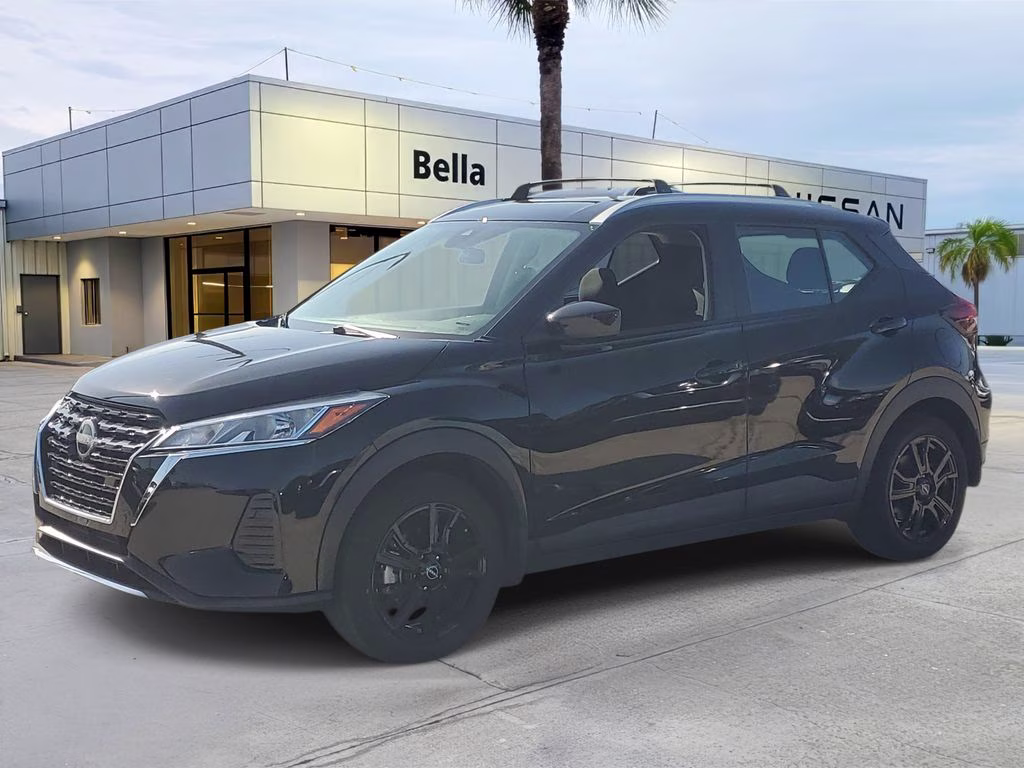 2024 Super Black Nissan Kicks SV FWD SUV