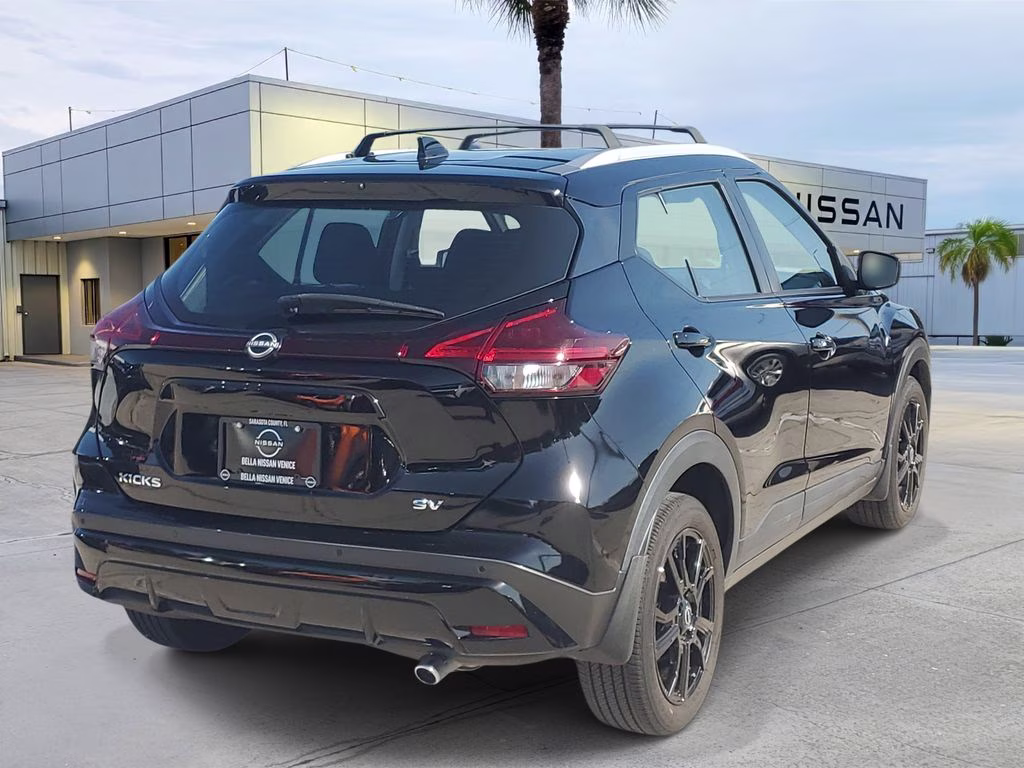 2024 Super Black Nissan Kicks SV FWD SUV