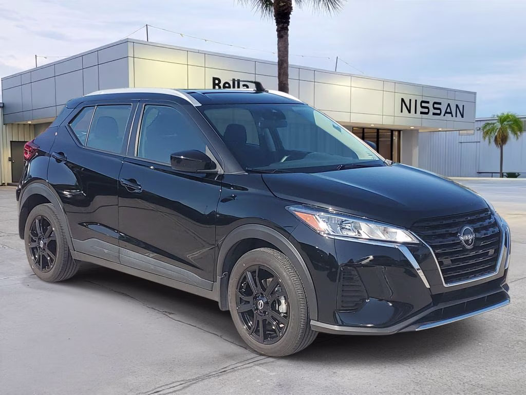 2024 Super Black Nissan Kicks SV FWD SUV