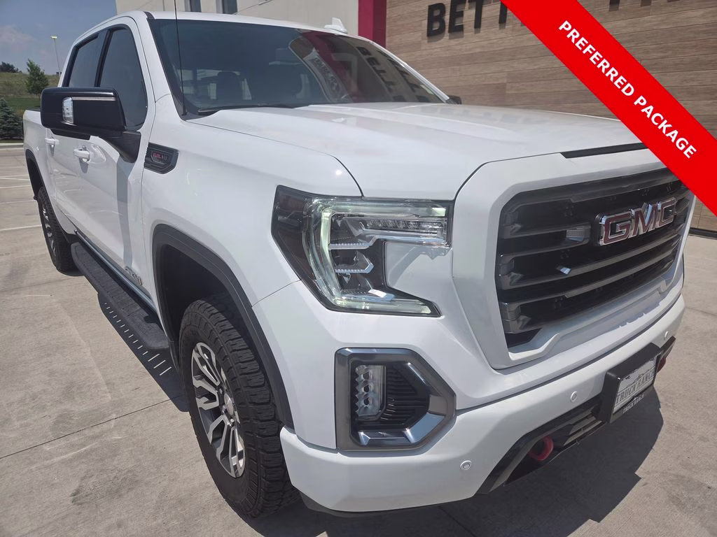 2022 Summit White GMC Sierra 1500 Limited AT4 4X4 Truck