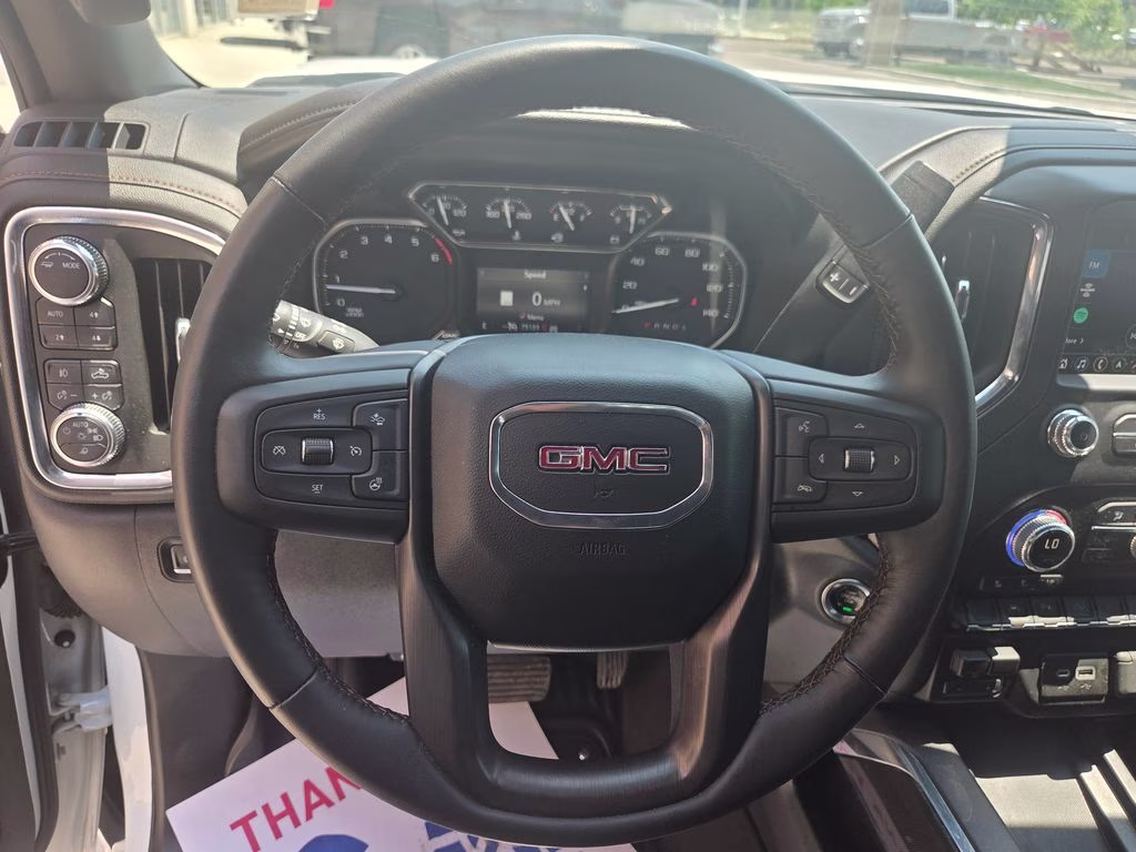 2022 Summit White GMC Sierra 1500 Limited AT4 4X4 Truck