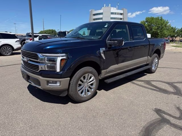 2025 Blue Metallic Ford F-150 King Ranch 4X4 Truck
