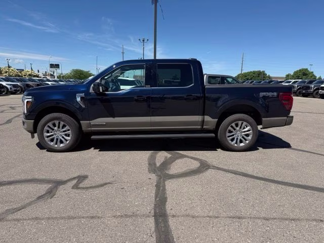 2025 Blue Metallic Ford F-150 King Ranch 4X4 Truck
