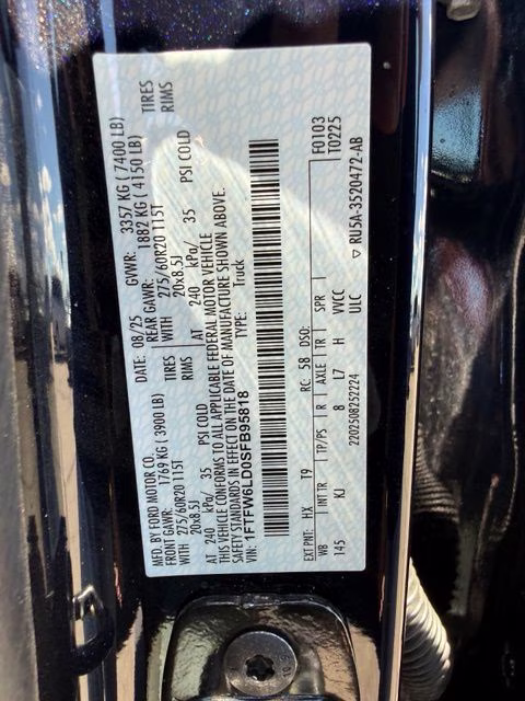 2025 Blue Metallic Ford F-150 King Ranch 4X4 Truck
