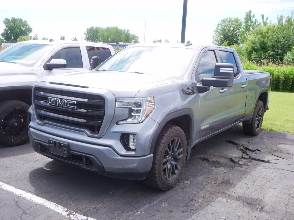 2021 Satin Steel Metallic GMC Sierra 1500 Elevation 4X4 Truck