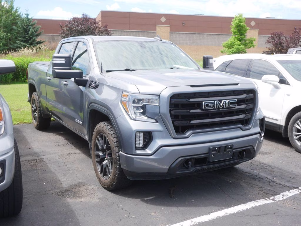 2021 Satin Steel Metallic GMC Sierra 1500 Elevation 4X4 Truck
