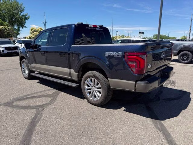 2025 Blue Metallic Ford F-150 King Ranch 4X4 Truck