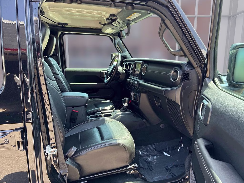 2023 Black Clearcoat Jeep Wrangler Sahara 4xe 4X4 SUV