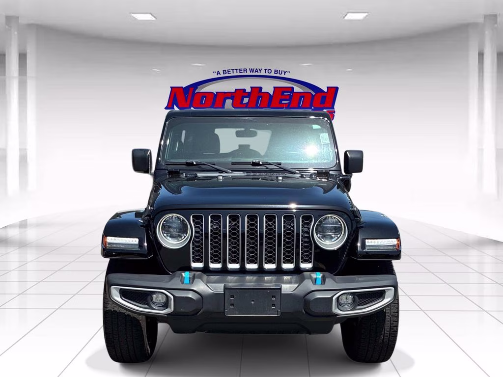 2023 Black Clearcoat Jeep Wrangler Sahara 4xe 4X4 SUV