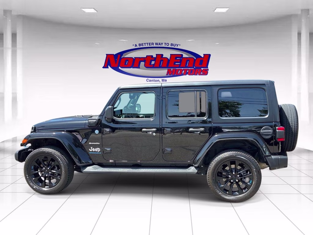 2023 Black Clearcoat Jeep Wrangler Sahara 4xe 4X4 SUV