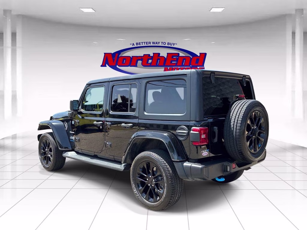 2023 Black Clearcoat Jeep Wrangler Sahara 4xe 4X4 SUV