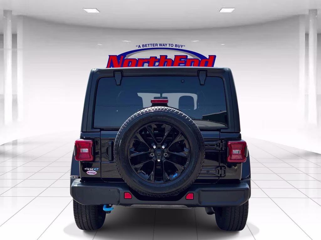 2023 Black Clearcoat Jeep Wrangler Sahara 4xe 4X4 SUV