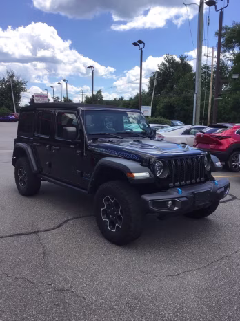 2023 Black Clearcoat Jeep Wrangler Rubicon 4xe 4X4 SUV