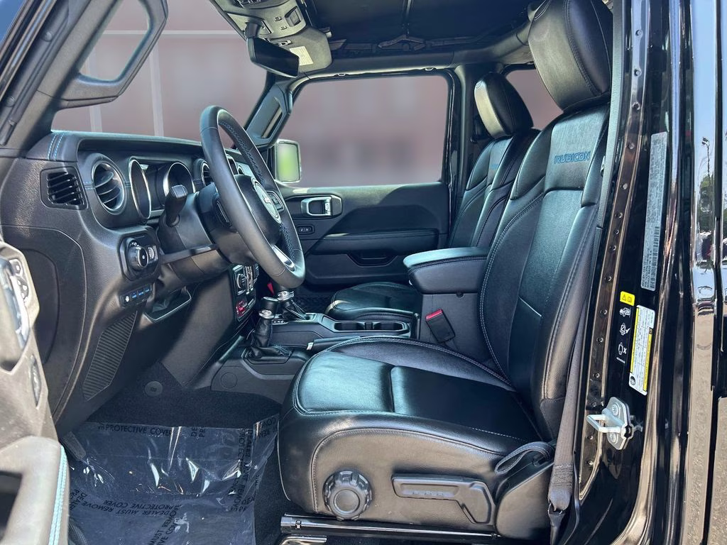 2023 Black Clearcoat Jeep Wrangler Rubicon 4xe 4X4 SUV