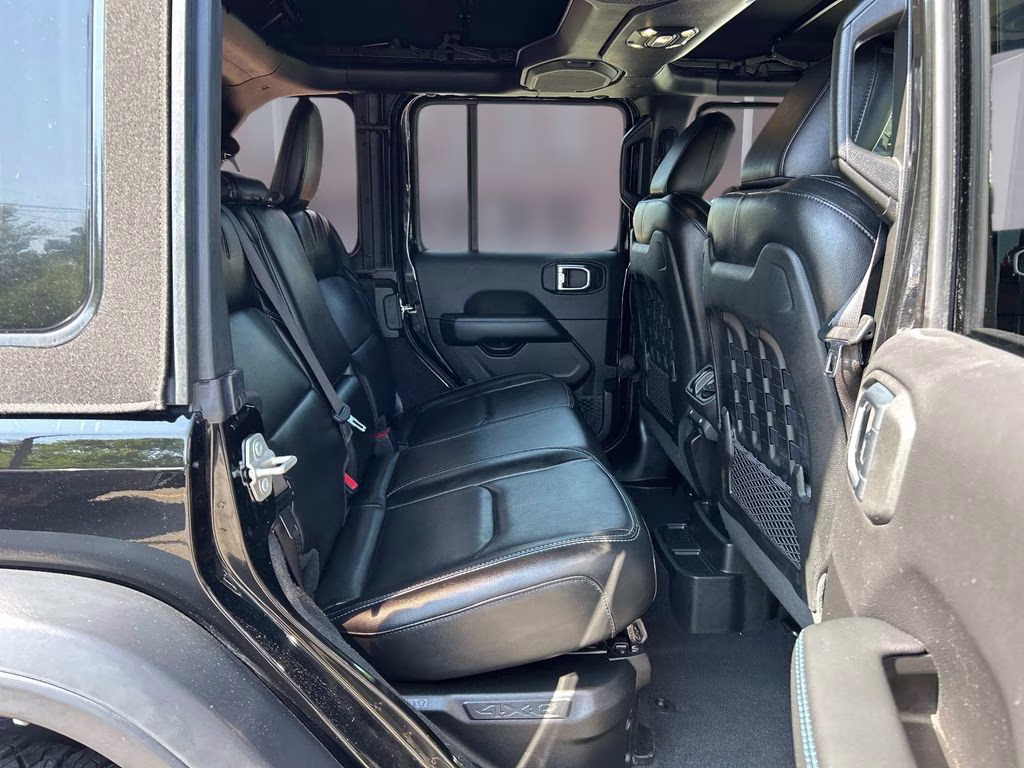 2023 Black Clearcoat Jeep Wrangler Rubicon 4xe 4X4 SUV