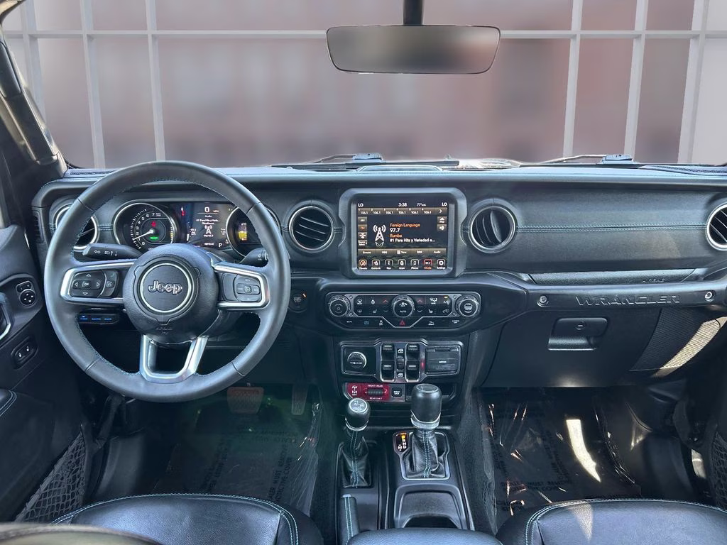 2023 Black Clearcoat Jeep Wrangler Rubicon 4xe 4X4 SUV