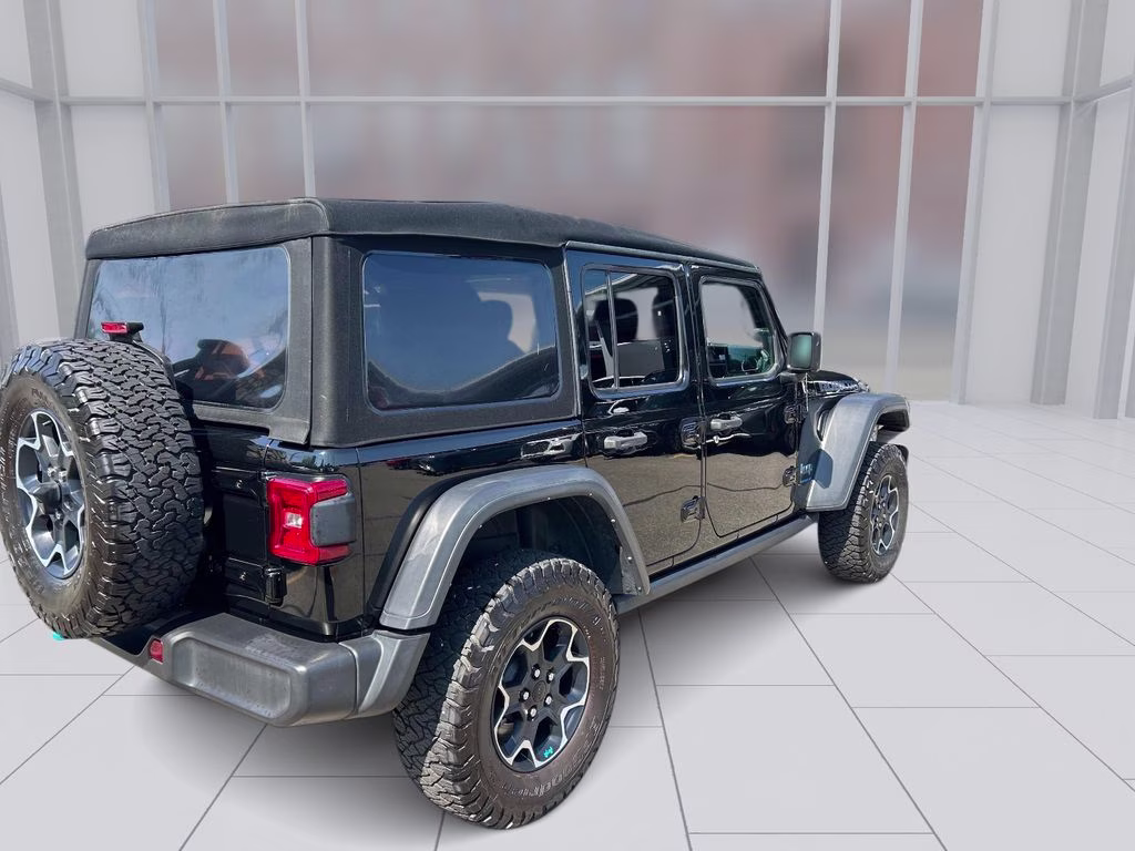 2023 Black Clearcoat Jeep Wrangler Rubicon 4xe 4X4 SUV