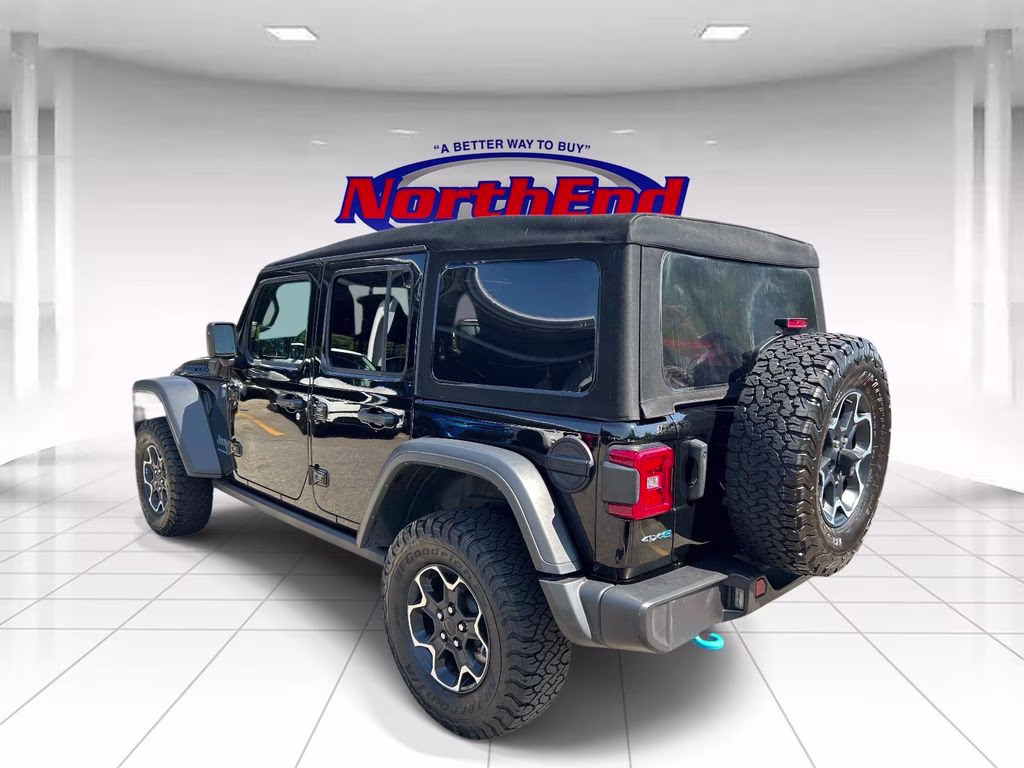 2023 Black Clearcoat Jeep Wrangler Rubicon 4xe 4X4 SUV