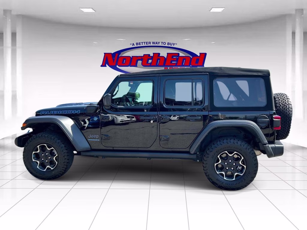 2023 Black Clearcoat Jeep Wrangler Rubicon 4xe 4X4 SUV