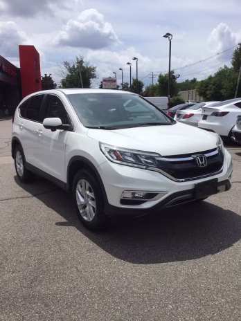2016 White Honda CR-V EX AWD SUV