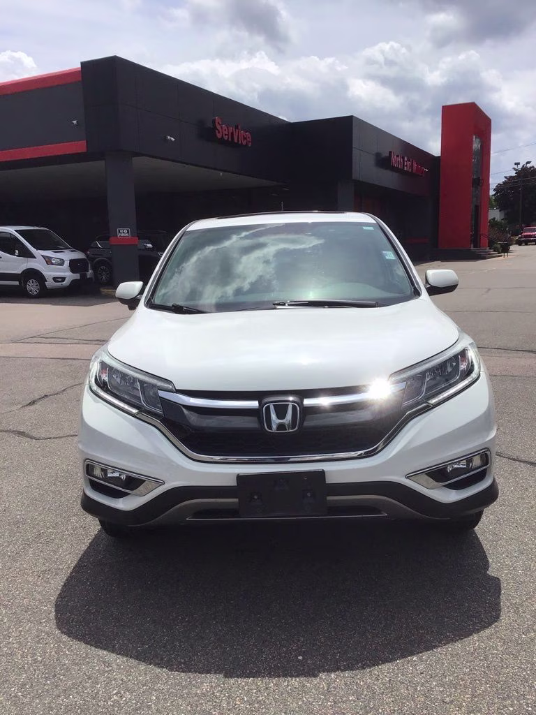 2016 White Honda CR-V EX AWD SUV