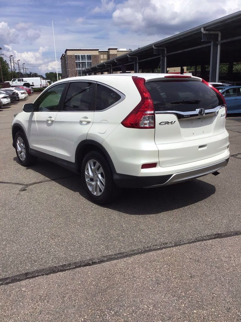 2016 White Honda CR-V EX AWD SUV