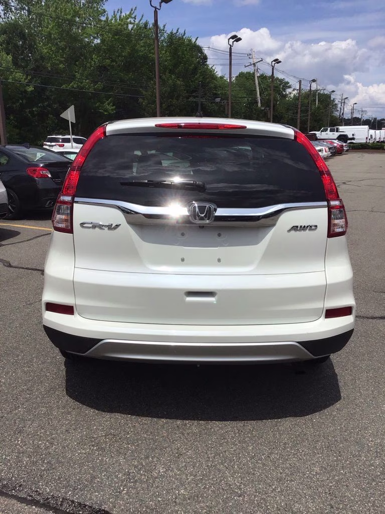 2016 White Honda CR-V EX AWD SUV