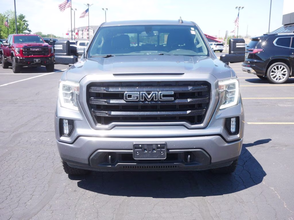 2021 Satin Steel Metallic GMC Sierra 1500 Elevation 4X4 Truck