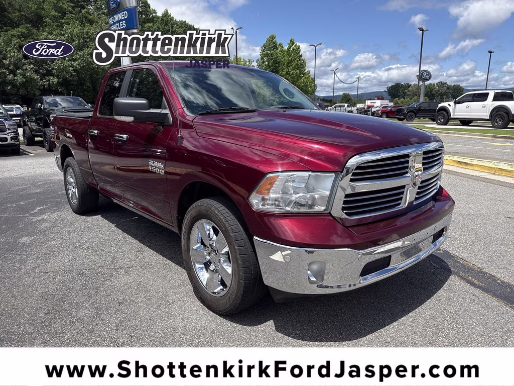 2018 Delmonico Red Pearlcoat Ram 1500 Big Horn 4X4 Truck