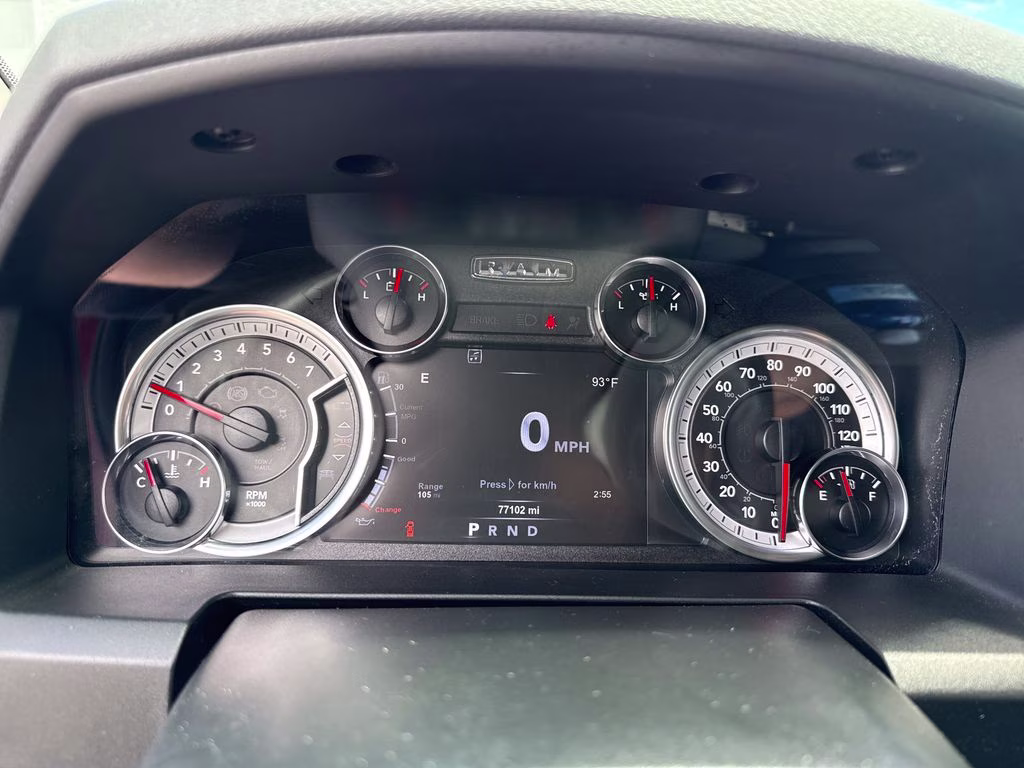 2018 Delmonico Red Pearlcoat Ram 1500 Big Horn 4X4 Truck