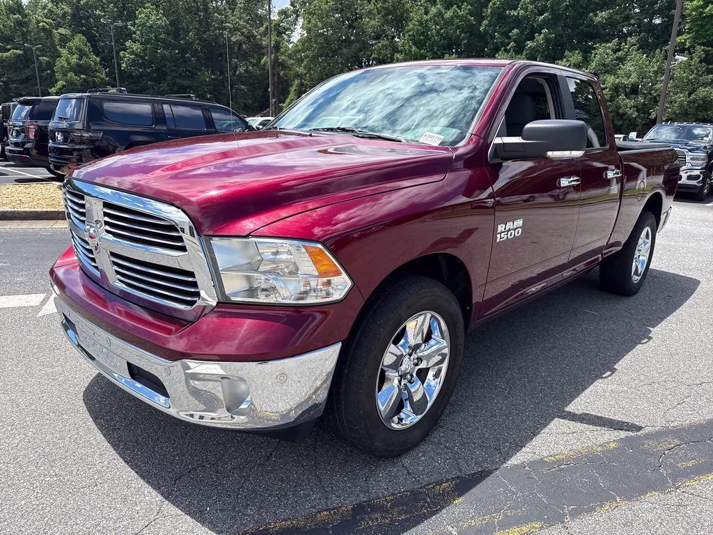 2018 Delmonico Red Pearlcoat Ram 1500 Big Horn 4X4 Truck