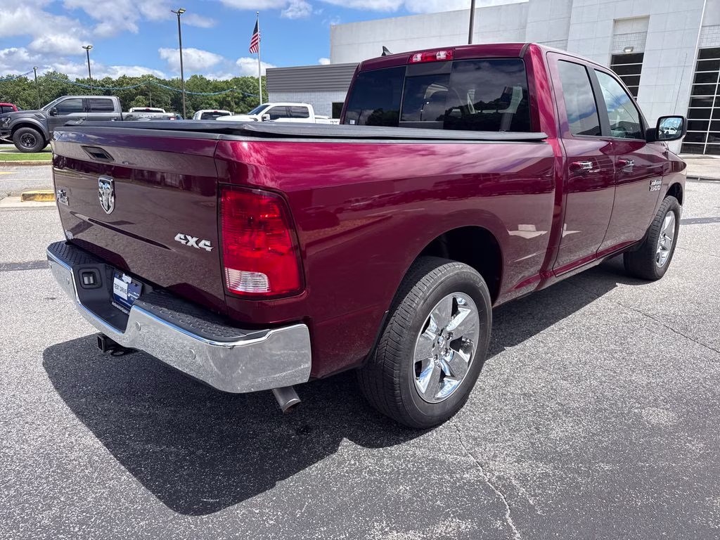 2018 Delmonico Red Pearlcoat Ram 1500 Big Horn 4X4 Truck