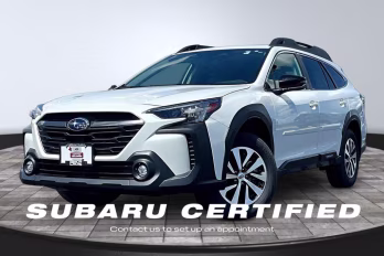 2025 Crystal White Pearl Subaru Outback Premium AWD SUV